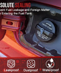 Gas Cap With Two Tether Ropes For Jeep Dodge Chrysler Ram Fiat Plymouth Mitsubishi Wrangler JK TJ Cherokee Ram 1500 2500 3500