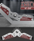 Industrial Grade Adjustable Angle Welding Magnet With 110lb Holding Power 20 To 200 Degree Magnetic Welding Holder