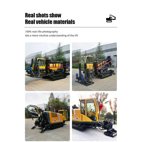 Heavy Duty Workhorse HDD Drill Rig With Customizable Configurations for boss-grade directional drilling in construction site