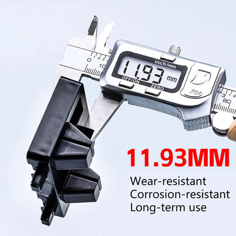 Heavy Duty Wire Welding Holder Clamp With High Temp Resistant ABS Base measures 11.93mm for precise handling of loose cables.