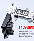 Solid Wire Welding Clamp With Adjustable Helping Hands For High Temp Resistant Cable Soldering measured at 11.93mm.