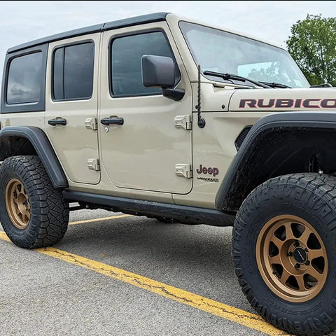 13 Inch Stubby Jeep Wrangler Antenna For JL JK Gladiator JT 2007 Through 2026 Low Profile Off Road Antenna on Jeep