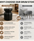 Chinese Style Ceramic Garden Stool And Drum Side Table For Patio, features a modern design and durability, ideal for indoor and outdoor use.