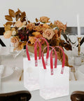 Lightweight Handheld Party Bags With Easy Handle Design 10 Pack Made of Clear PP Material Go to Gift Packaging