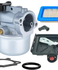 Carburetor With Air Filter Cleaner And Primer Base Fits Briggs And Stratton 498170 799872 694202 497586 498254 790821-14111 Replacement