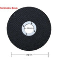 Pro Grade Angle Grinder Kit With Grinding And Polishing Discs For Immaculate Metal Surfaces grinding disc 75mm thick 3mm for metal prep work.