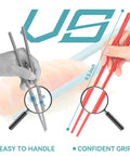 Comparison of Dishwasher Safe Fiberglass Chopsticks Set for Everyday Meals, highlighting ease of use and grip.