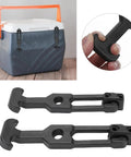 Beefy Rubber Draw Latch Kit With Grippy Comfort For Smooth Operation Fits Tool Boxes Coolers Boat Hatches
