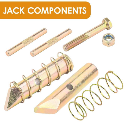 DIY Friendly All In One Lift Jack Repair Kit FK One With Climbing Pins And Springs Cross Pins Shear Bolt And Nut And Jack Lubricant
