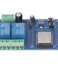 ESP Relay Module Two Channel 5V Relay Board With 4MB Flash For Secondary Development Learning Dope Programmable Relay Board