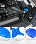 Porsche Cayenne 2003 Through 2018 Windshield Washer Fluid Reservoir Cap Cover Drop In Replacement Easy Install Durable Plastic Washer Fluid Cap 3Q0955455 Car Maintenance Accessory installed under car hood