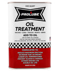 Front view of one-quart Prolube Oil Treatment, additive for gas and diesel engines, reduces noise, wear, and boosts performance.