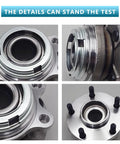Two Pack 513296 Front Wheel Hub And Bearing Assemblies For 2007-2021 Nissan Altima Maxima Murano Pathfinder And Infiniti JX35 QX50 QX60 With ABS 5 Lug OE Replacement Bearings