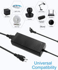 12V Power Supply 10A 120W AC Adapter Universal 100-240V 50/60Hz DC Converter With 5.5x2.5mm Output for various devices