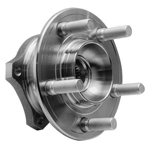 Close-up of Beefed Up Front And Rear Wheel Hub Bearings Assembly Replacement Kit for Chrysler 300, Dodge Charger, Magnum 5 Lug