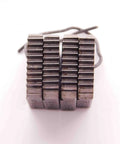Pro Grade 7 Size Die Head Thread Chasers Set For Left Hand Threading LH Threads, Durable Machinist Tools For Precision Chasing, Great For DIY Or Shop Use, Includes Multiple Sizes For Quick Clean Accurate Threads., four metal thread chasers in close-up