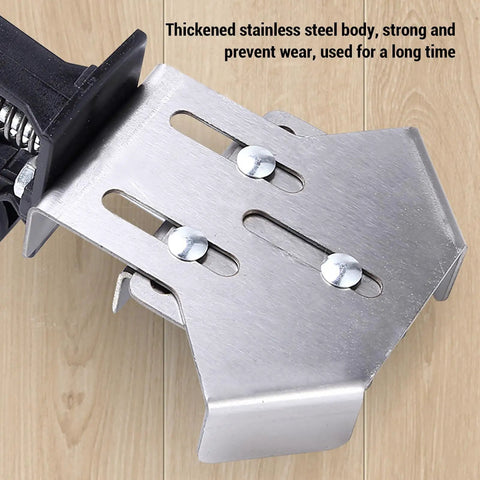 Right Angle Corner Clamp Heavy Duty Stainless Steel 90 Degree Woodworking Clamp With Press Type Handle Quick Release Design