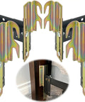 Four Piece Bed Frame Conversion Bracket Kit Featuring Sweet Headboard Swap Hardware with heavy-duty steel hooks for vintage setups.