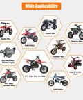 Diagram showing wide applicability of Alloy Easy Pull Recoil Start Ignition Coil for 47cc 49cc 50cc 2 Stroke Engines in various vehicles