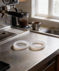 50mm Brew Head Seal Gasket Replacement For Breville Espresso Machines 800ES ESP6 ESP8 BES230 And Cafe Roma on countertop