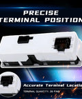 Peterbilt HVAC A C Climate Control Module Replacement Front Panel Switch With Automatic Configuration For 337 348 379 389 Trucks Direct OEM Replacement