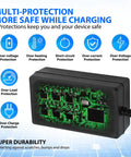 15V 2A AC DC Power Supply Adapter Charger Cable Cord For Theragun Mini Gen 1 And Theragun Prime Massager Gun with protection features