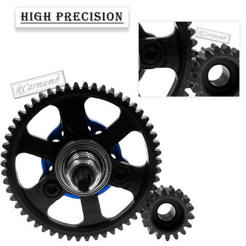 Beefed Up 54T Spur Gear Upgrades For Slash Stampede Rustler 4X4 VXL Hardened Steel Slipper Clutch Eliminator With Pinion Gears Set