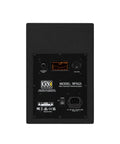 Back view of Rokit 5 G5 Studio Monitor Pair With Class D Power Amps, control panel and connectivity ports visible.