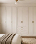 Bedroom with 10 Pack Antique Brass Cabinet Pulls With Ergonomic Curved Grip For 5 Inch Kitchen Cabinets And Drawers