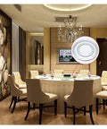 360 Degree Rotating Table Base Bearing With Smooth Swivel For Kitchen Dining Lazy Susan in modern dining room