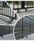 12 Ft Heavy Duty Inverted V Track For 1 Inch OD V Groove Rollers, Galvanized Steel Construction With Weather Resistance
