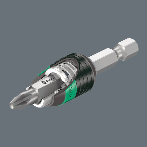 Diamond Bit Set With Thirty Diamond Bits And One Bit Assortment For Drill Drivers, close-up of bit for tough materials