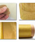 Copper Mesh Screen 80 Mesh Brass Heavy Duty Wire Filter For EMF Shielding Industrial Magnetic Field And Home Use, close-up view.