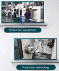 Production equipment and technology for Heavy Duty Back Pull Collet Chuck For CNC Milling And Lathe Machines High Speed Steel Hardened Design.