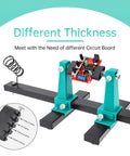 Adjustable PCB Holder Soldering Clamp For Circuit Boards With Soldering Iron Pen Holder And 360 Degree Rotation, tool display