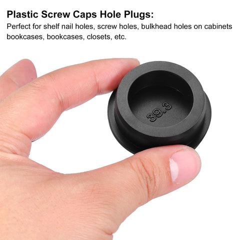 Three Piece Set T Shaped Silicone Plugs 39.3mm Diameter One And A Half Inch Round Rubber Stopper in hand showing size and design