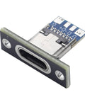 USB 3.1 Type C 24 Pin Female Receptacle Socket Adapter For Soldering Wire And Cable 24P PCB Board Support Module