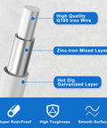 Close-up of Heavy Duty Half Inch Hardware Cloth 19 Gauge 48 By 100 Feet Mild Steel Wire Mesh Fence Roll with layered design.