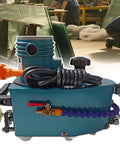 Handheld Glass Edge Polishing Grinder, Portable Electric Glass Beveling Machine, 8000 RPM, 5-12 Mm Thickness, Includes 8 Diamond Wheels