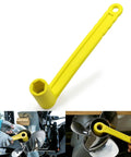 27mm Prop Wrench For 1 1 Sixteenth Inch Nuts Long Handle Propeller Socket For Mercury Mercruiser Alpha Outboards Stern Drives Pontoon And Fishing Boats Built Tough Yellow Plastic on propeller.