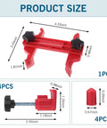 Heavy Duty 9 Piece Camshaft Timing Tool Set With Slick Anti Slip Grip And Smooth Thread Lock Universal Sprocket Retainer measuring 4.33 x 3.43 inches.