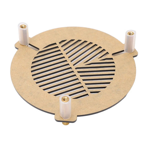 Focusing Mask For Telescopes 60 To 90mm Acrylic Astrophotography Accessory with three metal posts for easy install on refractors.