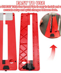 Red Dado Insert Plate Replacement For 10 Inch Table Saw TS6307 00 Pro Grade Heavy Duty Throat Plate