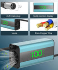 54.6V 2A Electric Scooter Charger With LED Display Real Time Battery Percentage For Hoverboards 5 Connector Universal