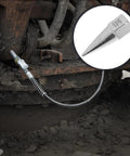 Five-Piece Steel Grease Nozzle Replacement Tips Kit For Equipment And Machinery in use on industrial equipment