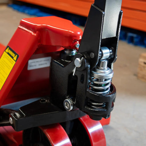 Built Like A Tank Heavy Duty Hydraulic Manual Pallet Truck With Super Extended Forks For Tight Warehouse Hauls And Daily Freight Hustles On Any Shop Floor