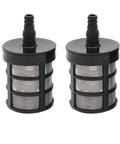 Two Pack Household Hose Filters With 60 Mesh Stainless Steel Inlet Strainers For Sprayers Car Washers Oil Pumps And Industrial Equipment
