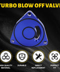Honda Civic Turbo Valve Plate Spacer BOV 1.5T Billet Upgrade Mods For Coupe Blue Boost Ready Accessory for 2015 To 2021