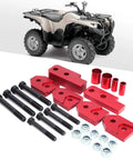 2 Inch ATV Lift Kit For 450 660 700 Models Red Aluminum Steel Lifting Tool Easy Install Beefed Up Ground Clearance