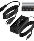 2 Pro Switching Adapter 24V Power Adapter For Bambu Lab AMS 2 Pro Automatic Material System, black cord and plug